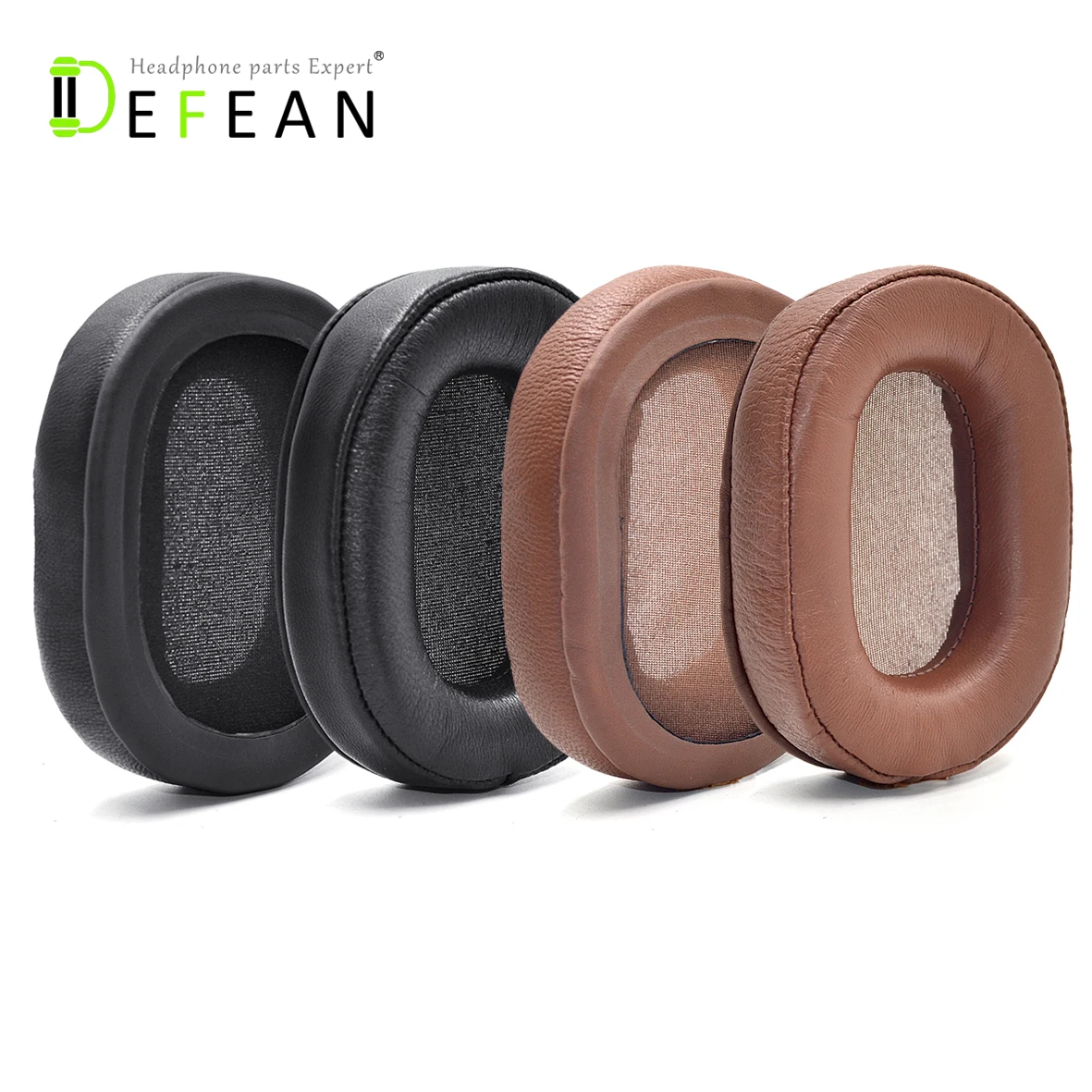 Defean натуральная кожа Memory Foam амбушюры для SONY MDR-7506 MDR-V6 MDR-900ST Аш MSR7 наушники
