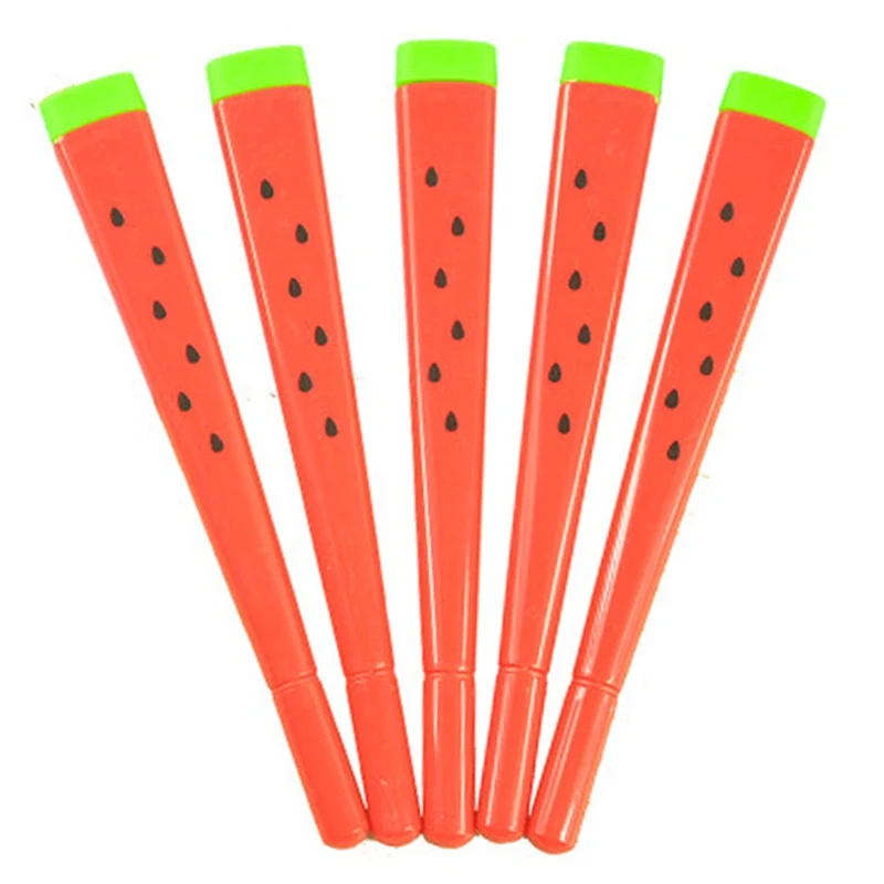 

1pcs Cute Kawaii Watermelon Gel Pen Writing Signing Pen 0.5mm School Office Supply Student Stationery