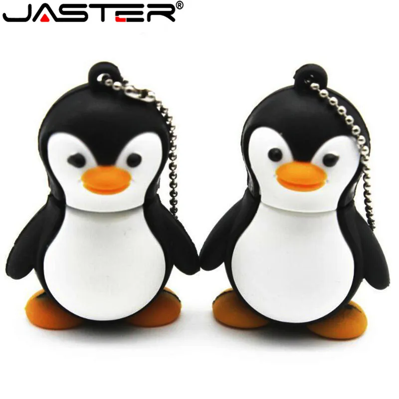 Usb флеш накопитель JASTER Cute Animals Penguin Fox 64 Гб Флешка 32 usb2.0|USB флэш-накопители| |