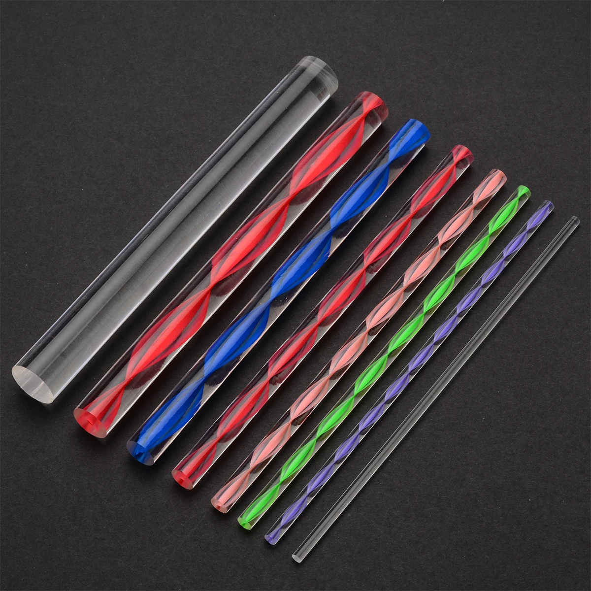 8pcs Acrylic Rods Dotting Pens Tool Painting Drawing Stencils Template Rocks Pottery Clay Art Craft DIY