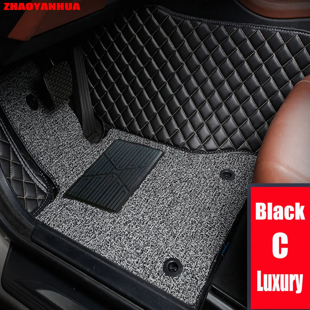 Zhaoyanhua Car Floor Mats For Bmw Z4 E85 E89 Leather Heavy Duty 6d