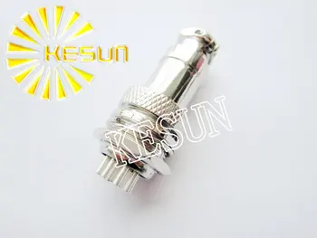 

Free Shipping 5pair Male & Female Diameter 16mm Wire Panel Connector GX16 10P GX16-10 M16 circular connector Socket Plug