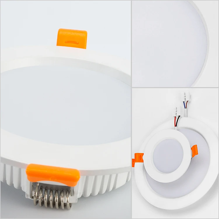 [MingBen] LED Downlight Panel Aluminum Ceiling light 3W 5W 7W 9W 12W 15W 18W 220V Downlight Warm White Cold White Lamp For Foyer