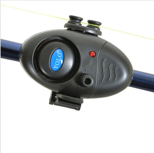 

1 PCS Alarm Finder Sound Alert LED Light Clip On Fishing Rod Fishing Bait Universal Fishing Alarm Electronic Fish Lure