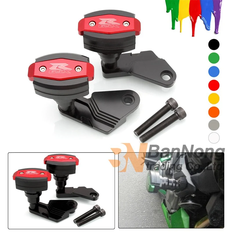 Motorcycle CNC Aluminum Frame Sliders Crash Protector Falling Protection For SUZUKI GSXR1000 K9 GSXR 1000 2009-2015 цена Motorcycle CNC Aluminum Frame Sliders Crash Protector Falling Protection For SUZUKI GSXR1000 K9 GSXR 1000 2009-2015 цены онлайн
