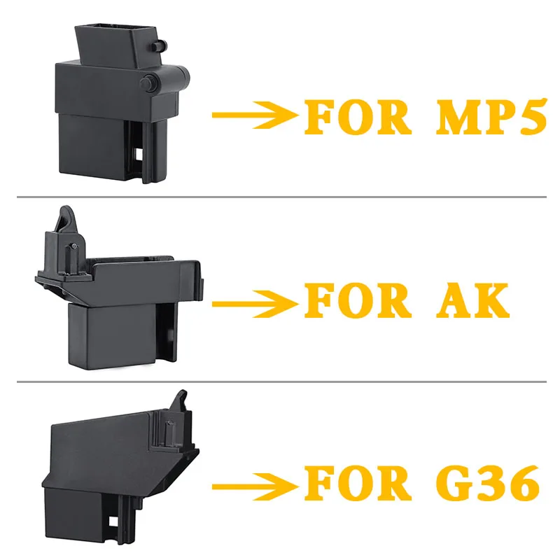  Tactical Military Equipment M4 BB Speed Loader Converter to Adapt AK G36 MP5 Magazine for Hunting A