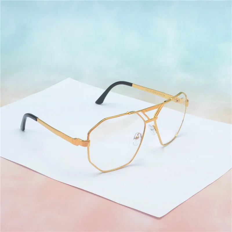 MINCL/мужские прогрессивные Мультифокальные очки для чтения, большие квадратные бифокальные диоптрийные очки для чтения, видеть далеко и близко для чтения NX - Цвет оправы: gold