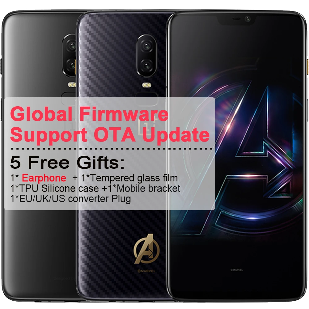 Oneplus 6 Mobile Phone 6 28 Full screen 8GB RAM 256 ROM Android 8 1 Snapdragon