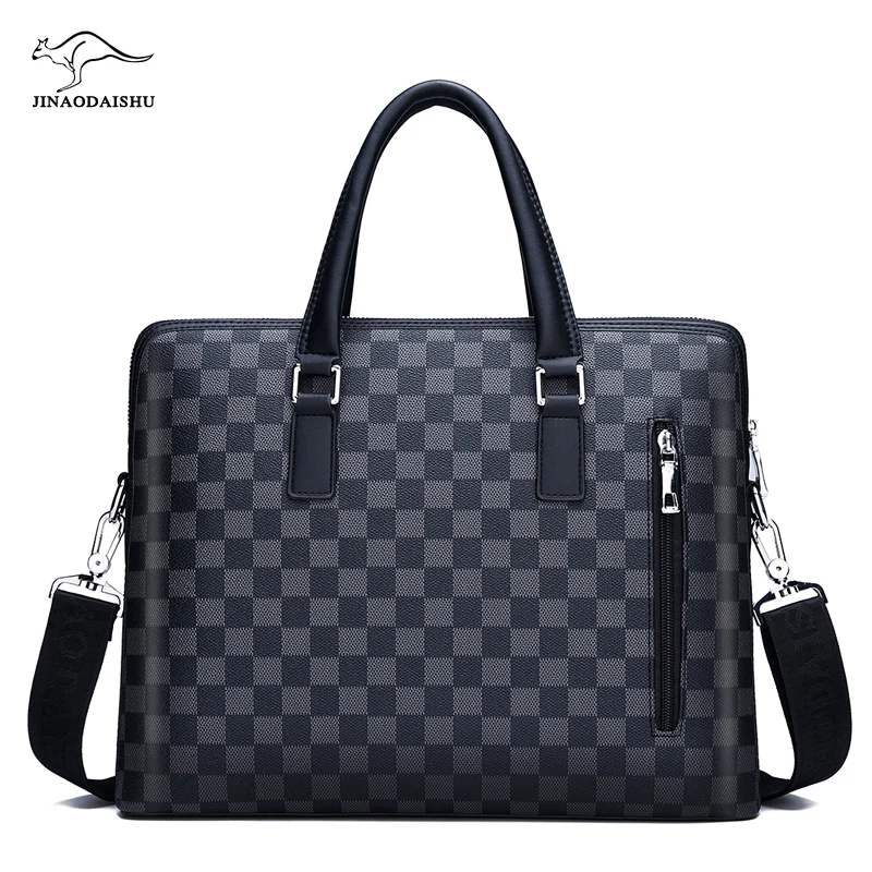 جديد تصميم الرجال ستوكات الجلود الاصطناعية حقيبة أعمال عارضة الكتف Crossbody حقيبة حقيبة للكمبيوتر المحمول السفر حقيبة
