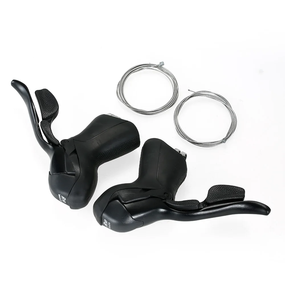 Bike Shifter Lever Front Rear Derailleur Set 7S / 8S / 9S / 10S Road