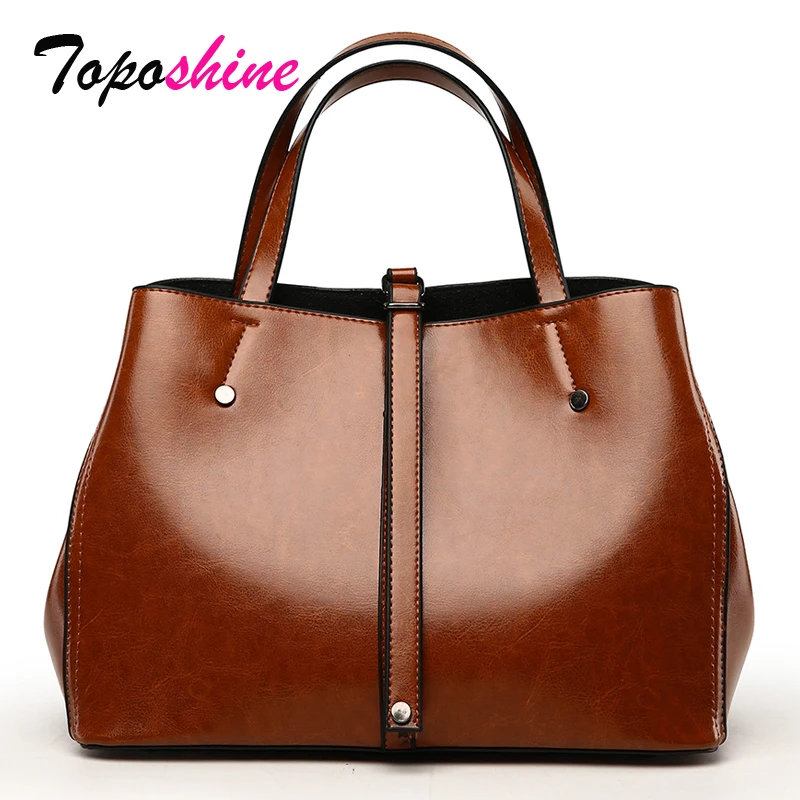 

New Winter Korean High-Capacity Bag Female Simple Fashion Soft Leather Handbag Casual Wild Shoulder Messenger Bag Tide