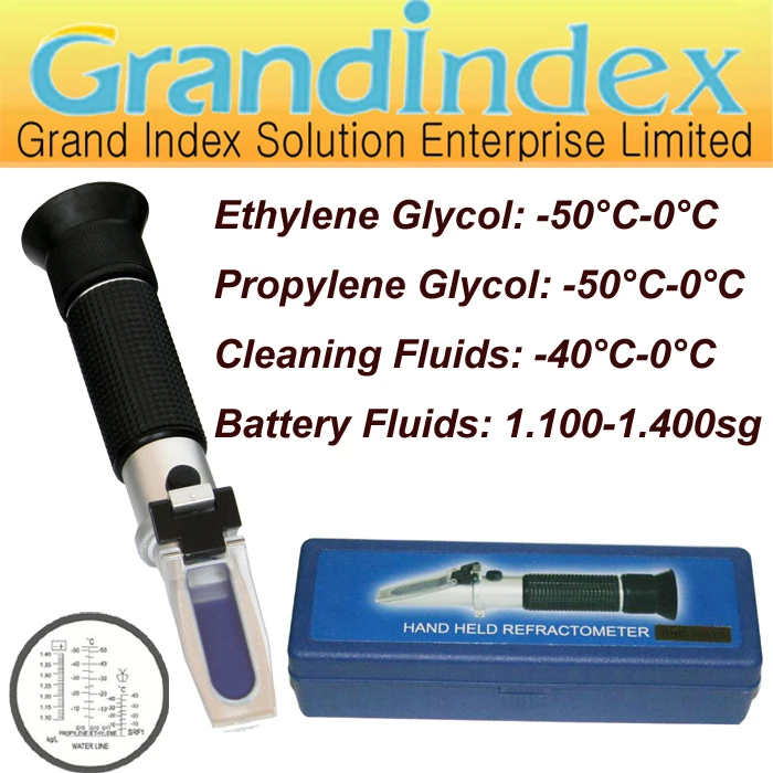 RHA 503ATC with four scales & ATC , Glycol/Antifreeze/Battery