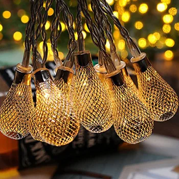 

Christmas Festival 10 LED Fairy String Lights, Battery Operated (Lantern)