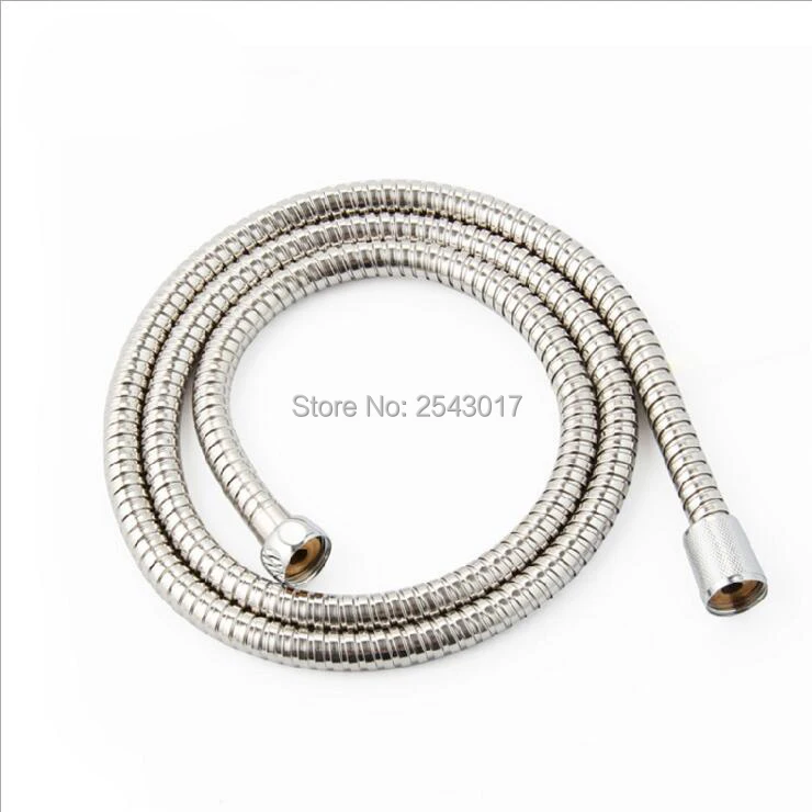 G1/2 Shower Hose Bathroom Accessories Chrome Finish 150cm longer Hot Sell SUS Shower Plumbing