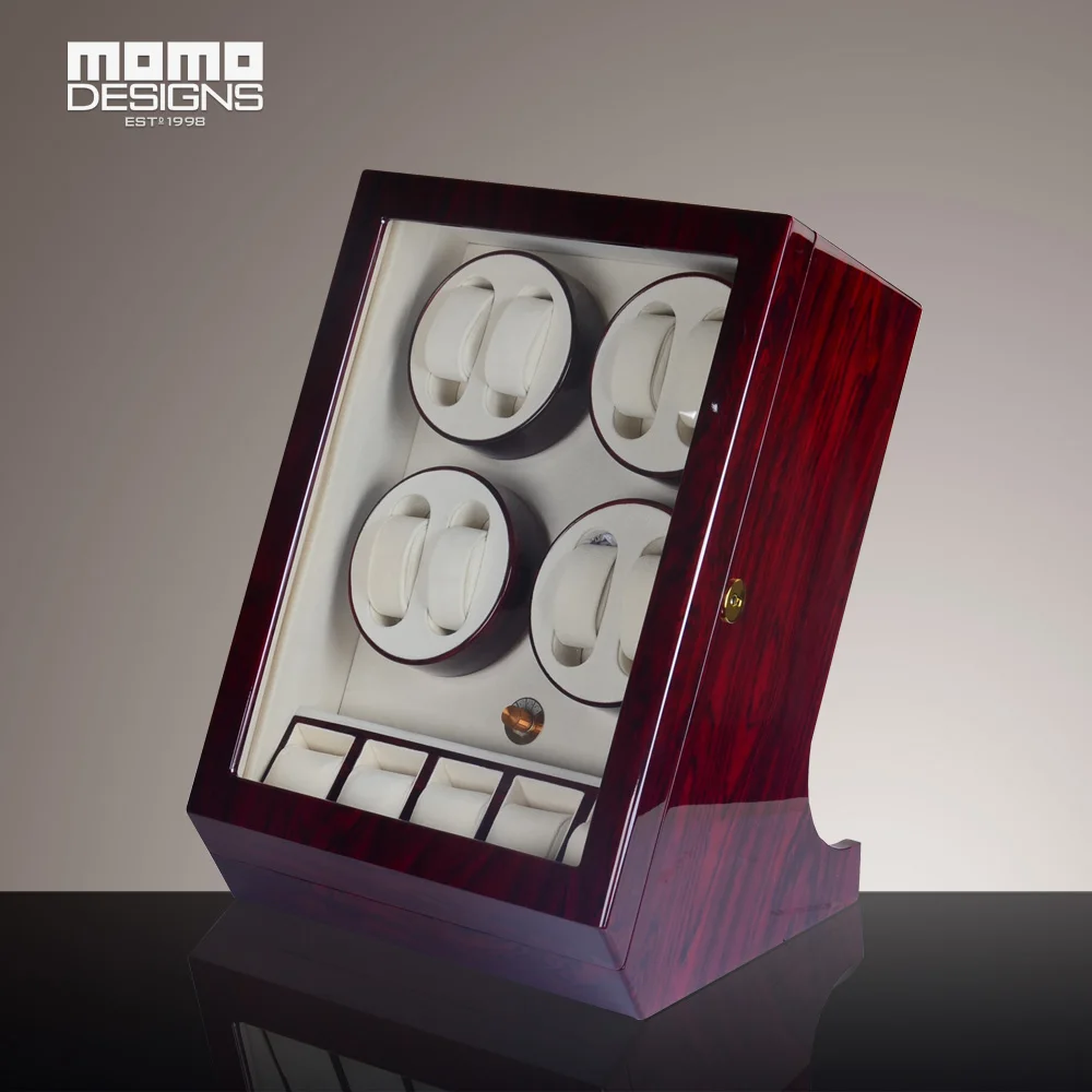 Часы winder Classic 8 + 5 автоматические часы с коробкой из розового дерева катушка