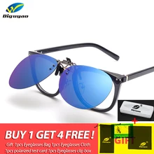DIGUYAO Pilot, поляризационные металлический зажим на солнцезащитные очки для женщин для мужчин без оправы рамки рецепта очки двойной Fit над