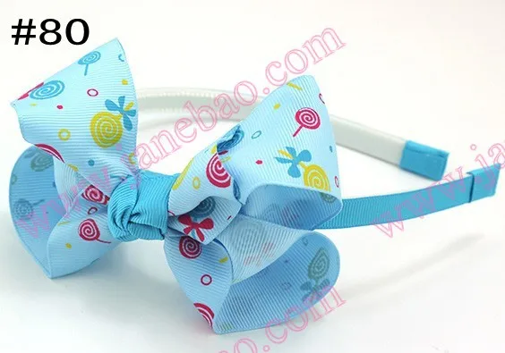 120 шт. 4,5 ''headbands повязки на голову с бантом и повязка на голову для девочек innfant многослойный бант повязка на голову