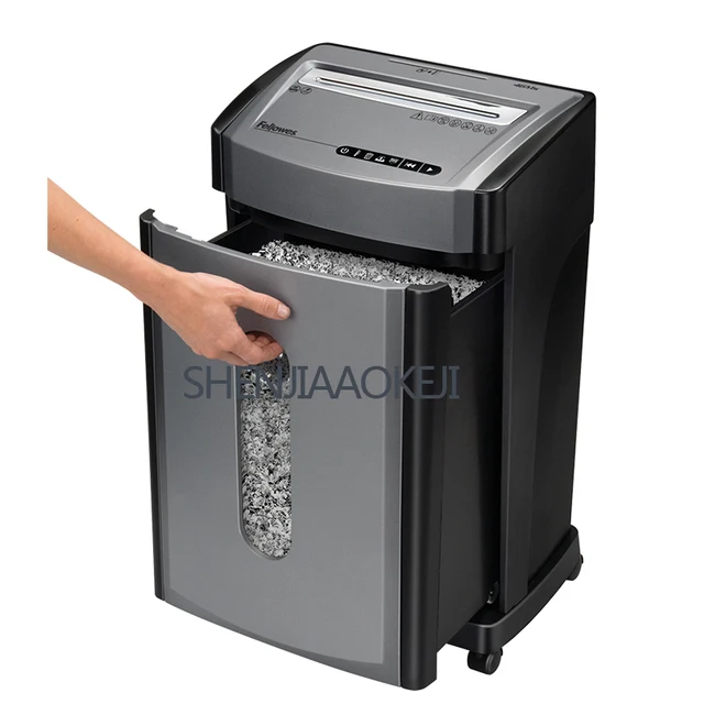 Special Price Electric paper shredder High-capacity shredders electric Mute high-power office paper mute shredder 220V 