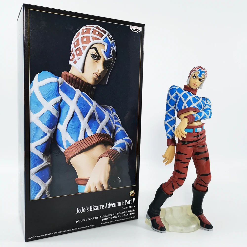 

Banpresto JoJo's Bizarre Adventure Golden Wind MAFIArte6 Guido Mista 25cm 9.84inches Anime Figure Japan 2019 Import BP39125