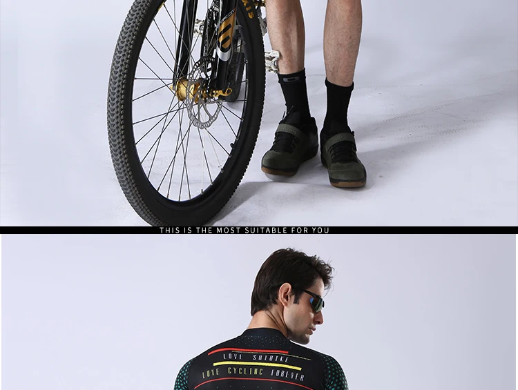 Saibike Велоспорт одежда/Велоспорт Джерси наборы с нагрудником шорты для мужчин велосипед Лето короткий рукав Открытый Спортивная одежда для велосипеда