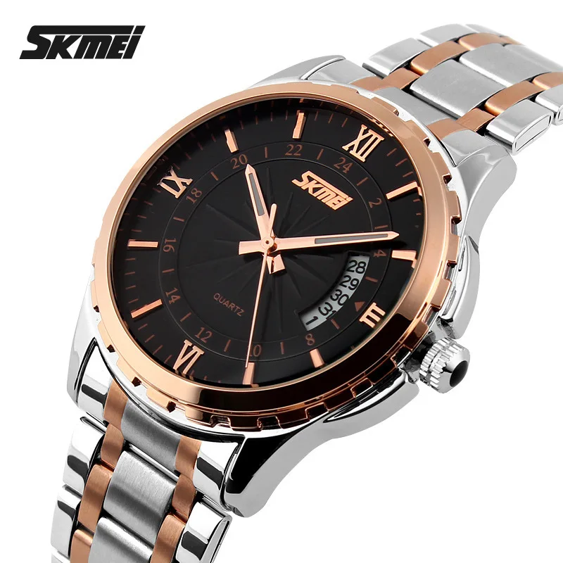 Prix pour 2017 skmei marque de mode casual montre à quartz hommes marque de luxe militaire montres en acier plein hommes montre relogio masculino Prix pour 2017 skmei marque de mode casual montre à quartz hommes marque de luxe militaire montres en acier plein hommes montre relogio masculino