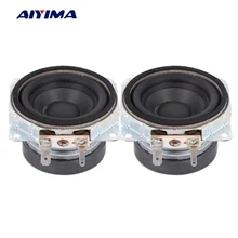 AIYIMA 2 шт 2,2 дюймов аудио портативный динамик s 12Ohm 5 Вт полный спектр спикер DIY для компьютера мультимедийный динамик