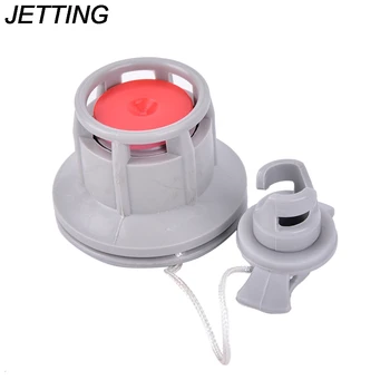 

1pc Cap Fits 8-Groove Spanner Canoe Double Seal Grey Air Inflatable Raft Boat In Drift Boat Canoe Accessory Air Valve Adapter