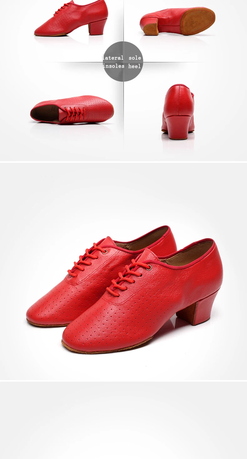 20161031_172847_103Modern Standard Dance Shoe Brand Women Genuine Leather Adult Jazz Shoes lady Aerobics Dancing Sneakers Teacher BD T1-B Discounts