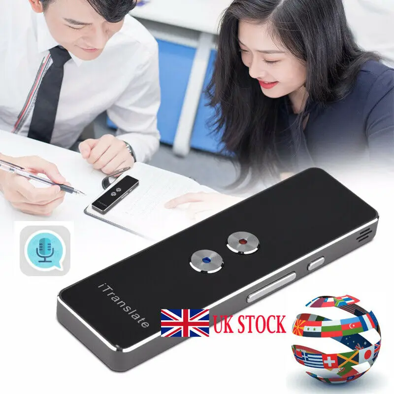 

Portable Mini Real Time Multi-Language Voice Translator Bluetooth Smart Two-Way