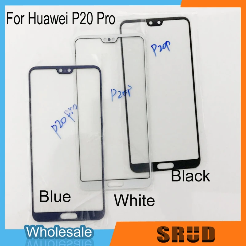 

1Pcs LCD Front Screen Glass Repair 6.1" Broken Outer Glass Panel For Huawei P20 Pro With Repair Tool