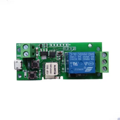 Sonoff умный WiFi Пульт дистанционного управления DIY универсальный модуль DC5V 12V 32V