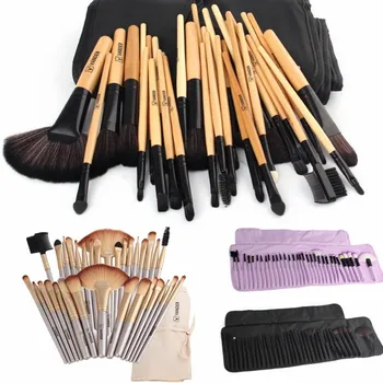 

32pcs Brushes Set For Professional Beauty Makeup Brush Cosmetics Foundation Shadow Liner Eye Concealer Make Up Kit Pouch Bag