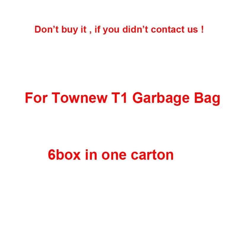 

6pcs Garbage bag