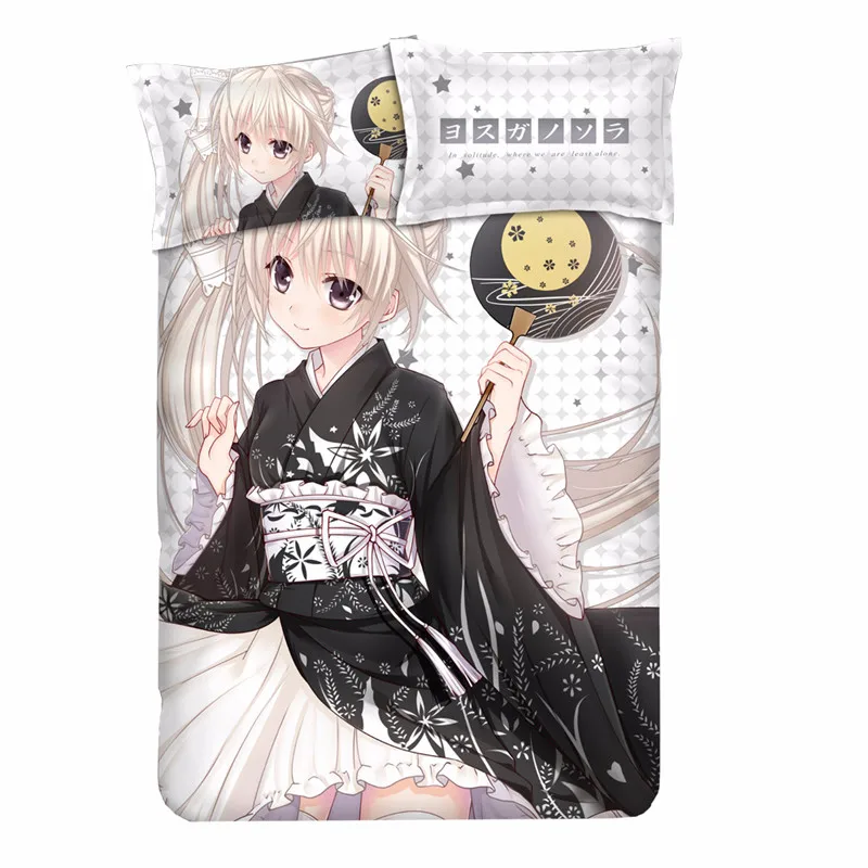 Комплект постельного белья Kasugano Sora из японского аниме в уединении с