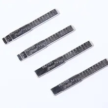 4 шт. гравировкой линия плоский ключ HU101 лезвия для Ford Focus для дистанционный Складной флип-ключ для автомобиля № 38