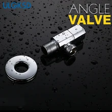 ULGKSD кран для ванной комнаты угловой клапан для ванной сменный из хрома картридж для ванной раковины Смеситель кран-букса