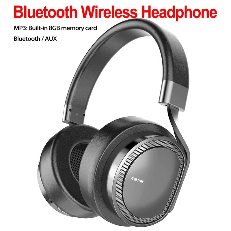 

HIFI Stereo Earphones Bluetooth Headphone Music Headset FM and Built In SD Card with Mic for Mobile Xiaomi Iphone Sumsamg Tablet