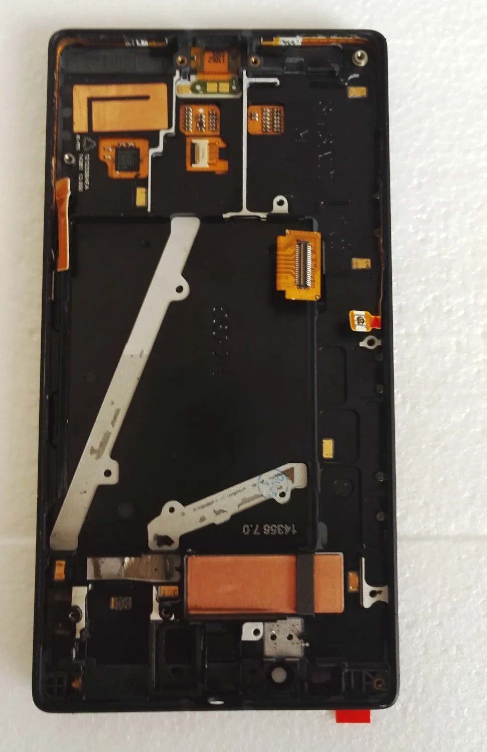 For Nokia Lumia 930 Lcd Display Touch Glass Digitizer Gold Frame assembly Replacement screen