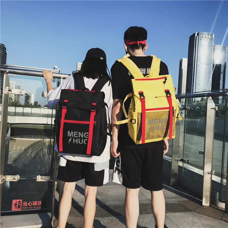 Menghuo Women Laptop Backpack Male School Backpacks Net Rucksacks Leisure for Teenager Travel Women Shoulder Mochilas School Bag (77)