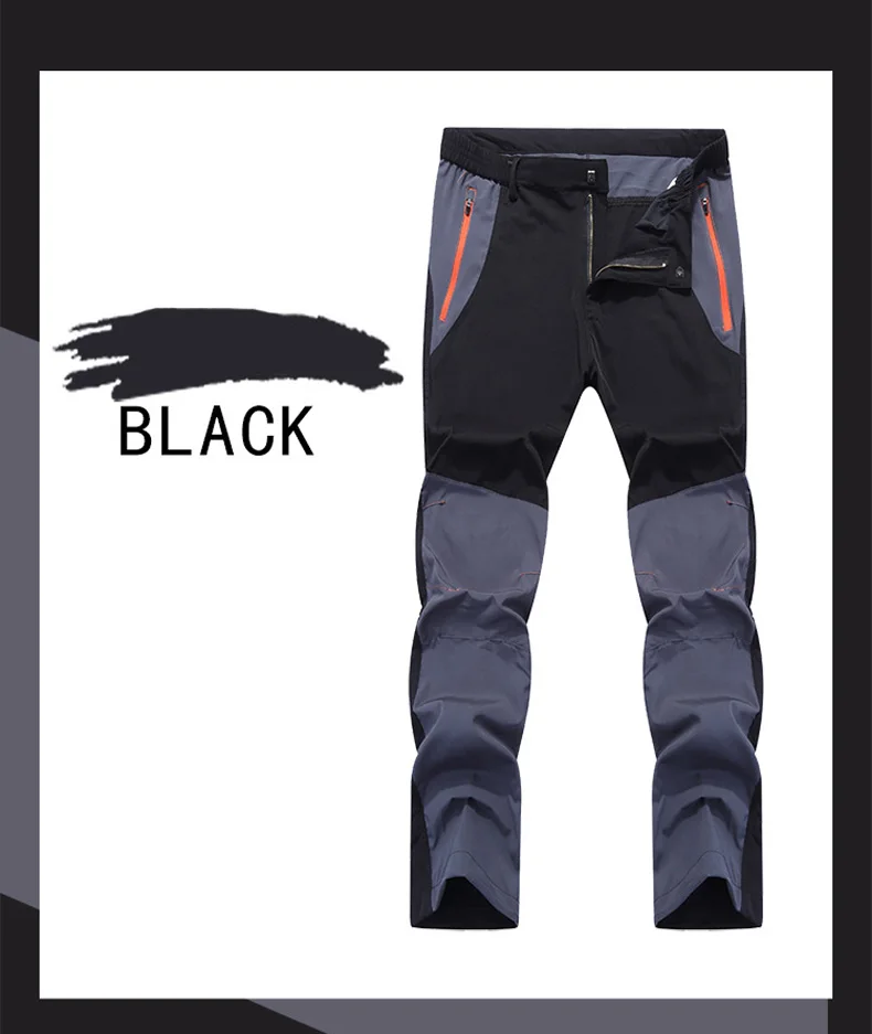 Calças de Pesca Esportivas ao ar Facecozy Homens Verão Respirável Caminhadas Secagem Rápida Calças Livre Elástico Fino Anti-uv Pantlon Masculino 12 High Quality Esporte e Lazer