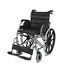 seat width 56cm big seat width capacity 150kg High quality folding manual wheelchair for elderly