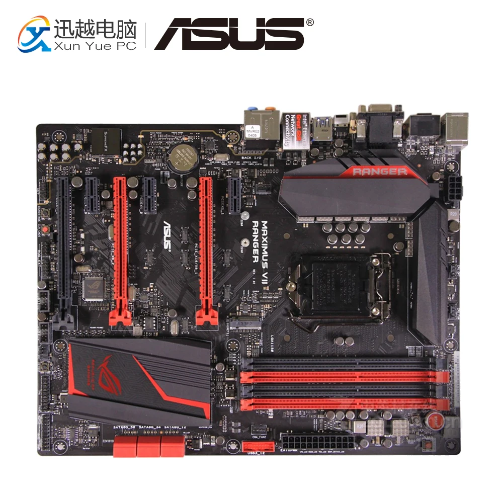 

Asus MAXIMUS VII RANGER Desktop Motherboard Z97 LGA 1150 For Core i7 i5 i3 DDR3 32G SATA3 USB3.0 M.2 ATX Original Used Mainboard