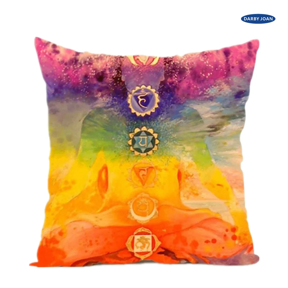 Подушка Чехол kundalini yoga подушки 14 &quot16&quot 18 &quot20&quot 24 &quotна молнии подушки|case cushion|pillow