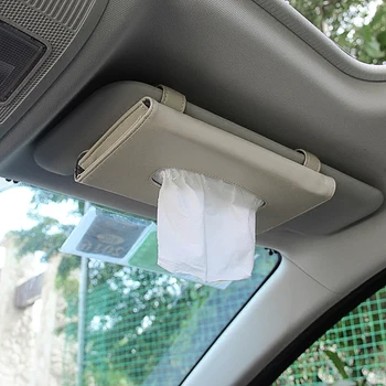 

Car Sun Visor Hanging Leather Tissue Boxes For BMW X5 X3 X1 X6 E46 E39 E38 E90 E60 E36 F30 F30 E34 F10 F20 E92 E38 E91 E53 E87