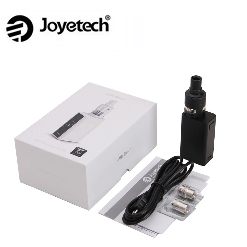 

Original Elektronik Cigarette Joyetech eVic Basic Kit 1500mAh CUBIS Pro Mini Atomizer 2ml Vaporizer VS Joyetech evic vtc mini