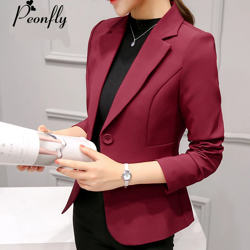 red blazer female