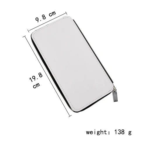 10 шт./лот сублимационная сумочка сделай сам с тепловым прессом кошелек принтом