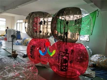1.5m TPU Body Inflatable Gum Bumper Football Zorb Ball , Human Bubble Soccer Ball Outdoor Sports