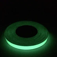 10 мм х 5 метров супер яркий зеленый светоотражающий стикер мотоцикл автомобиль светящаяся лента Светоотражающая полоса Декаль винил