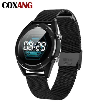 

COXANG DT28 Fitness Tracker ECG Heart Rate Monitor Blood Pressure Measurement Pedometer IP68 Smart Bracelet Watch For Android